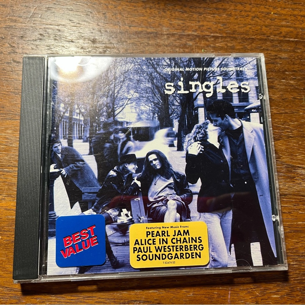 Singles Motion Picture Movie Soundtrack CD Alice In Chains Pearl Jam